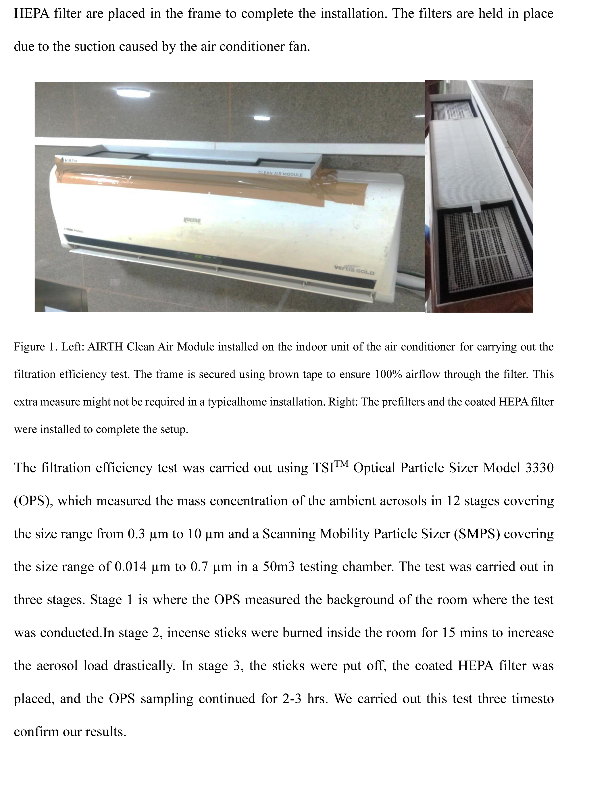 Air Purifier in Room